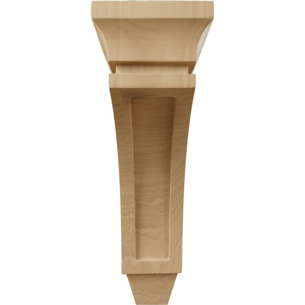 3 3/8W X 6 3/4D X 10H Small Lucan Wood Corbel, Cherry